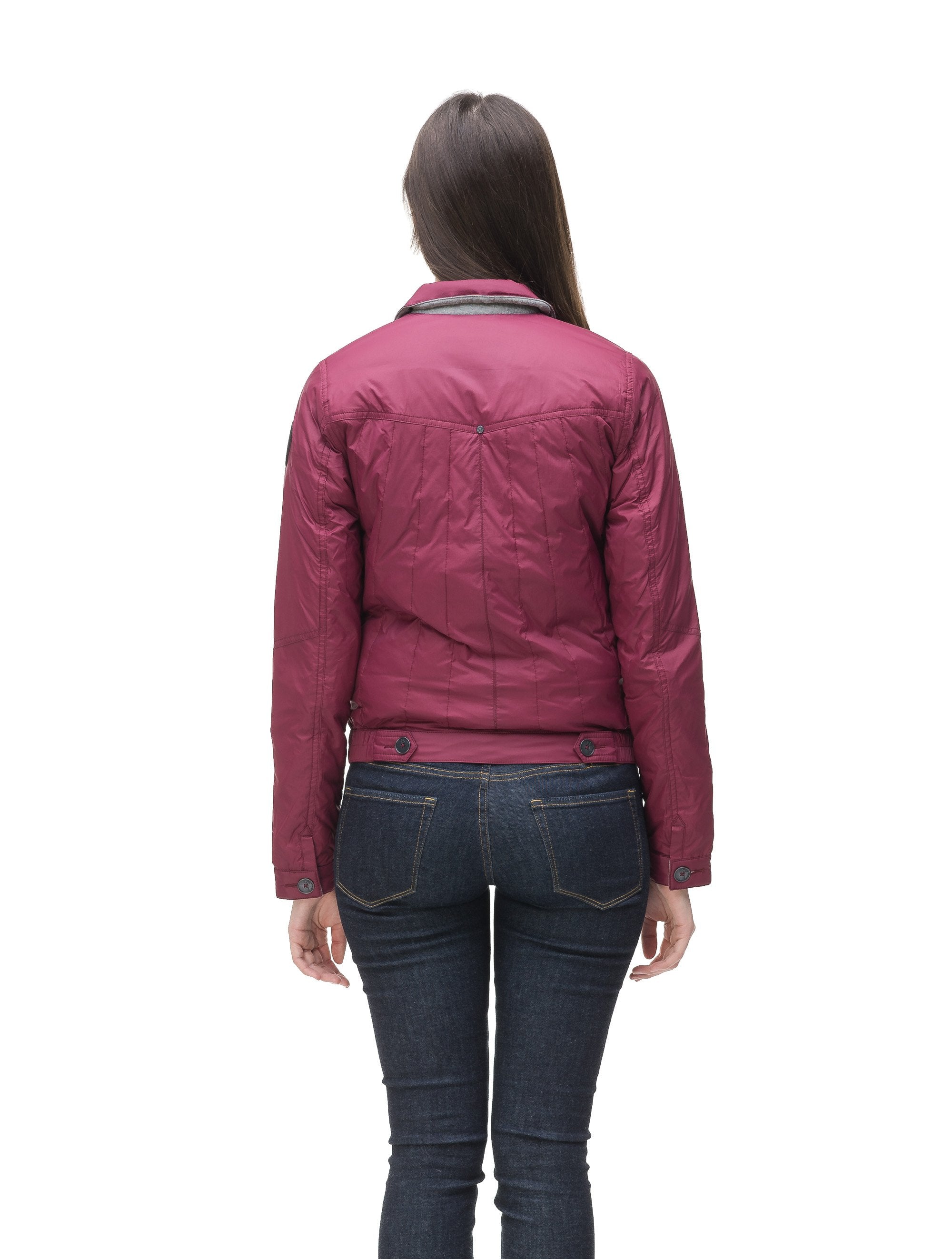 Pink jean jacket on sale canada