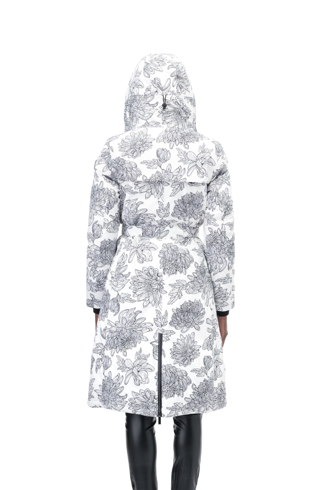 Floral parka deals