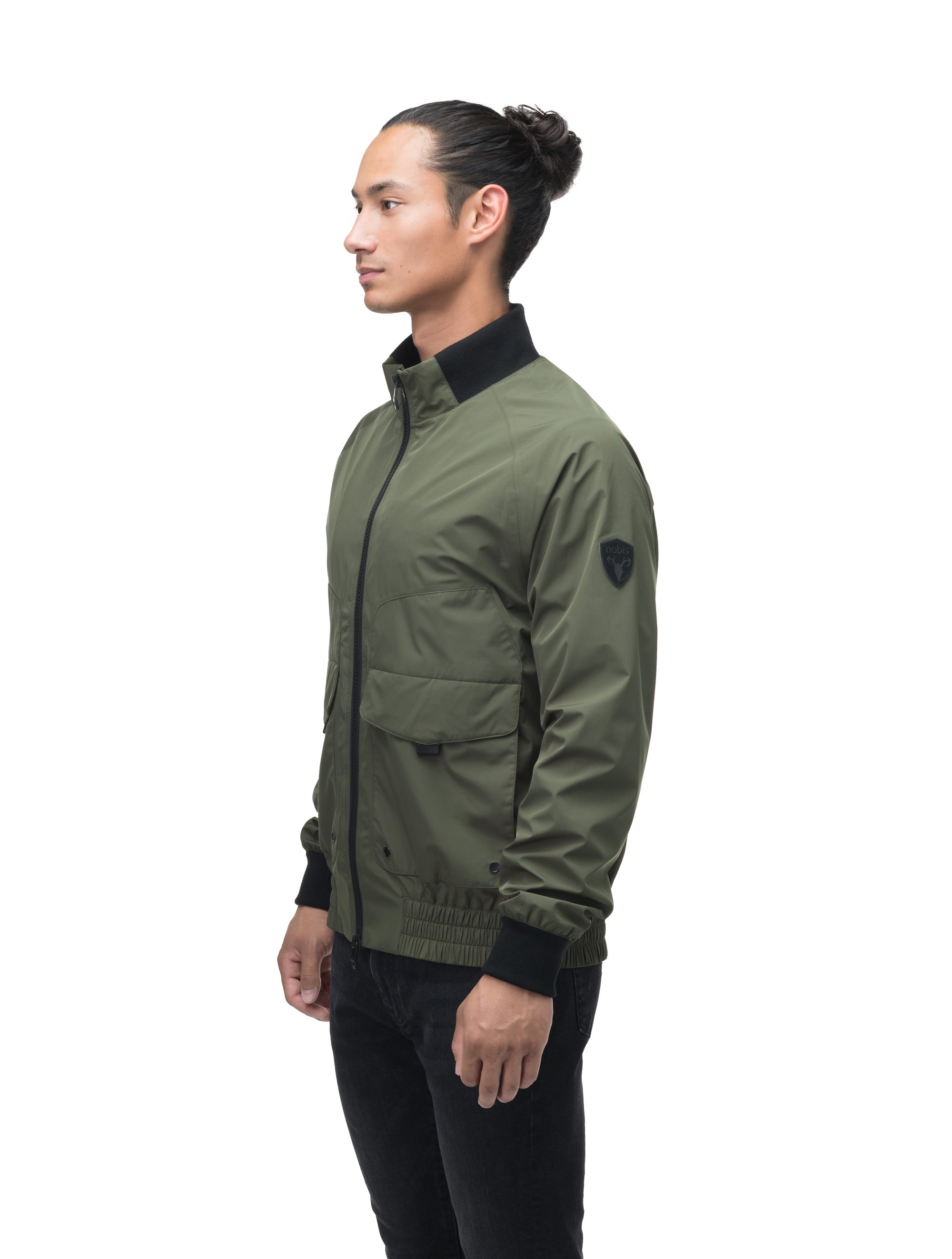 Jacket with 2 way zipper deals