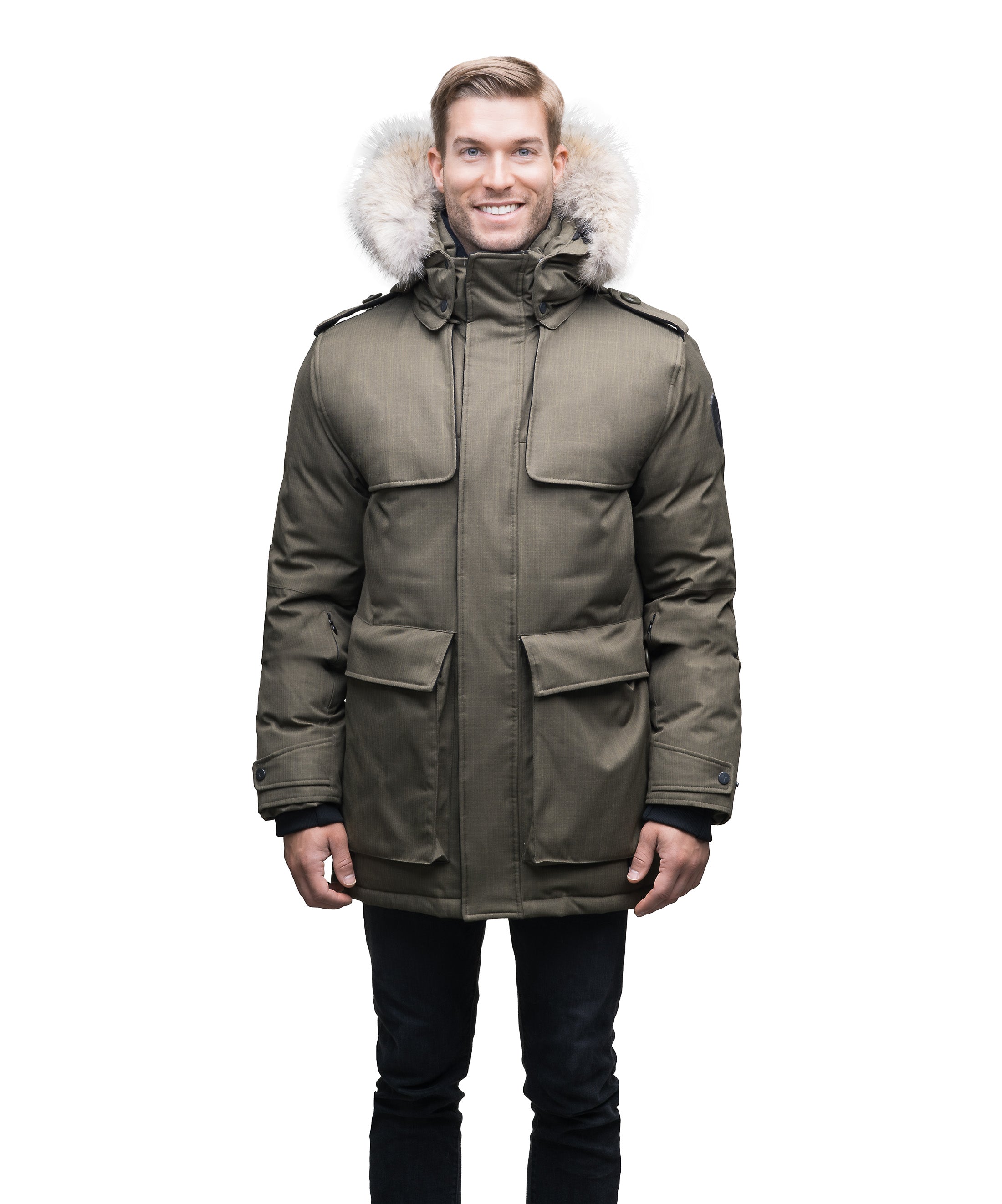 Parka in a on sale pack