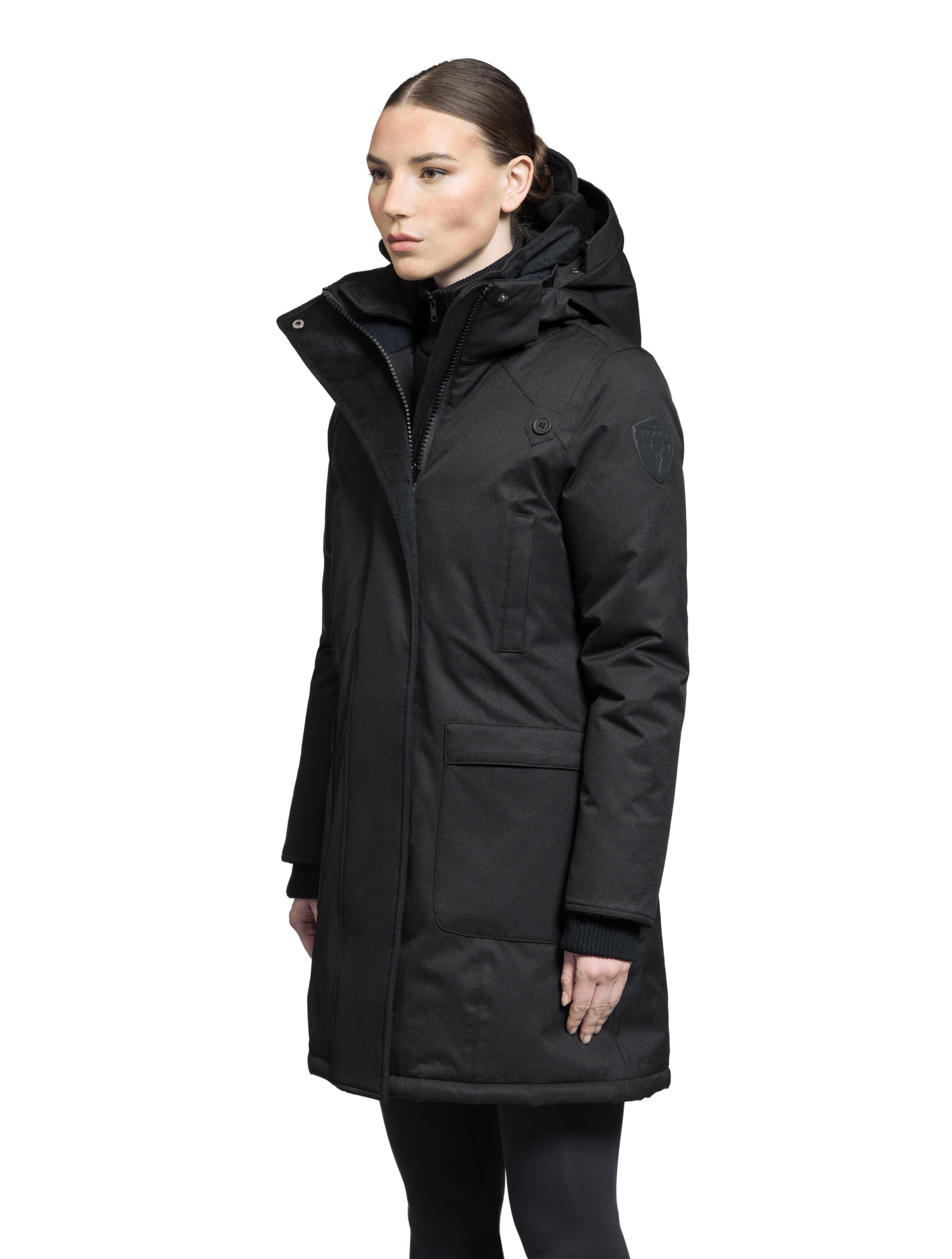 Black parka shop jacket ladies