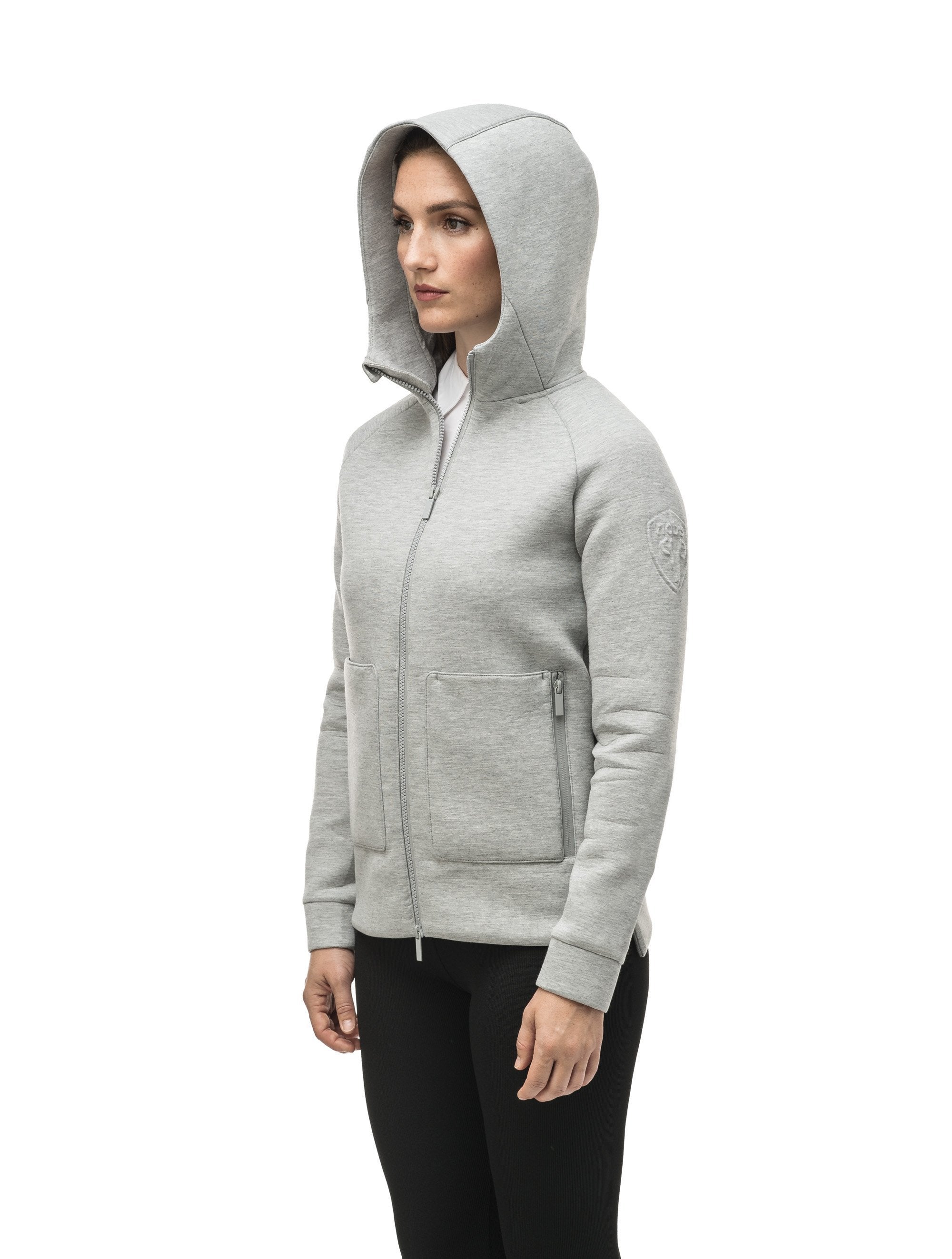 Mina Women s Zip Front Hoodie Nobis Canada