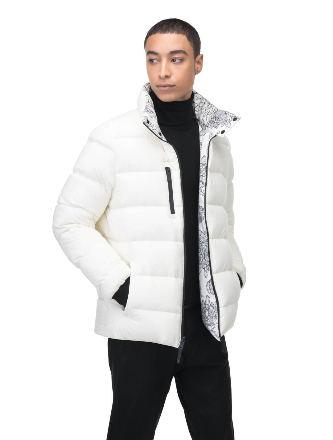 Off white winter jacket sales mens