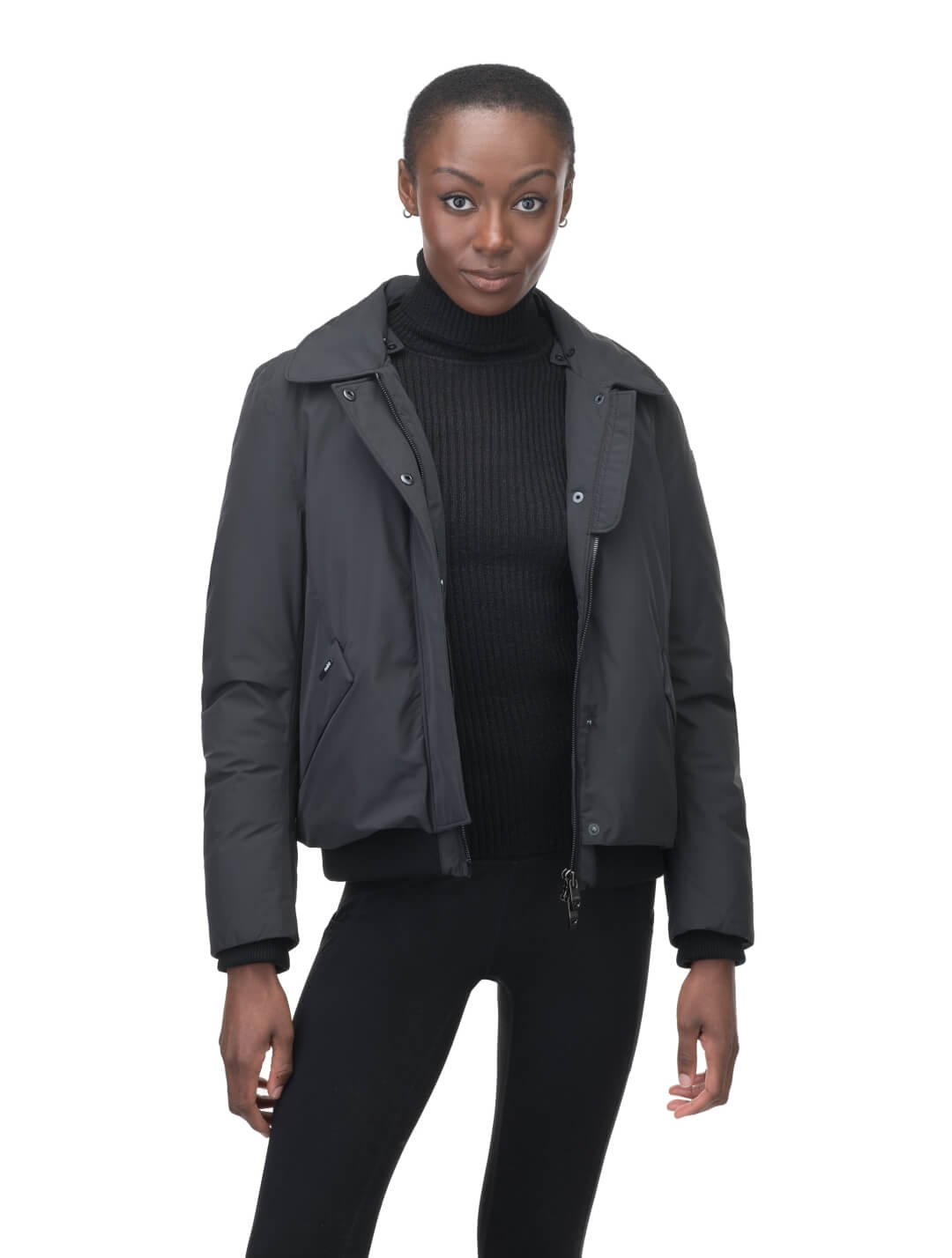 Navy aviator clearance jacket womens