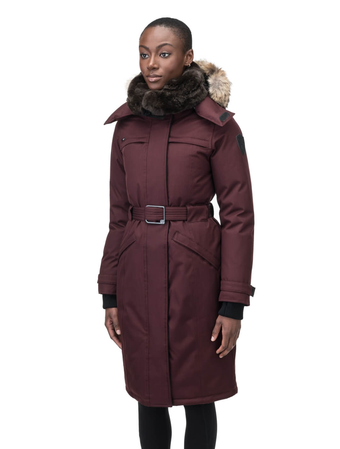 Burgundy 2025 parka womens