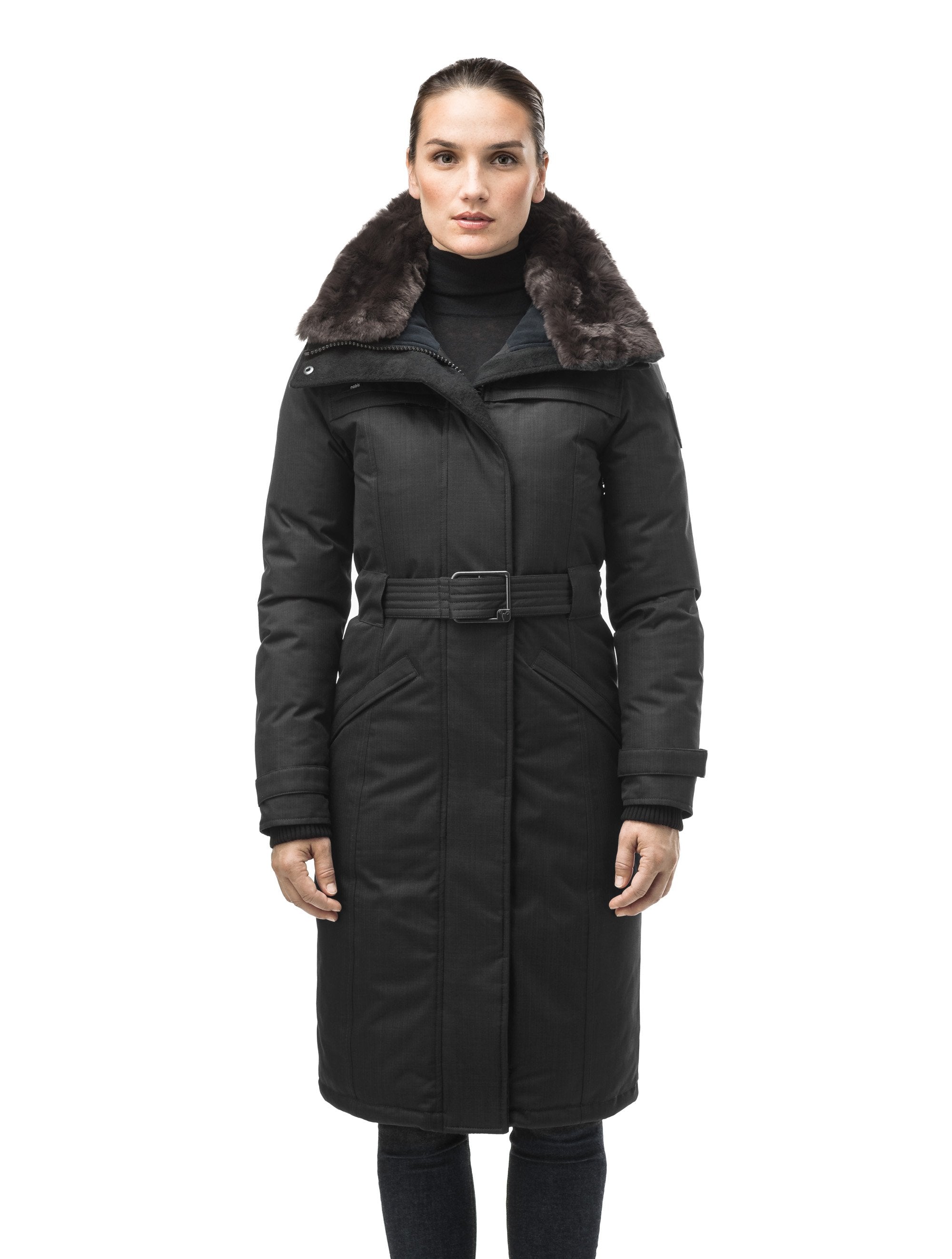 Knee length outlet coat womens