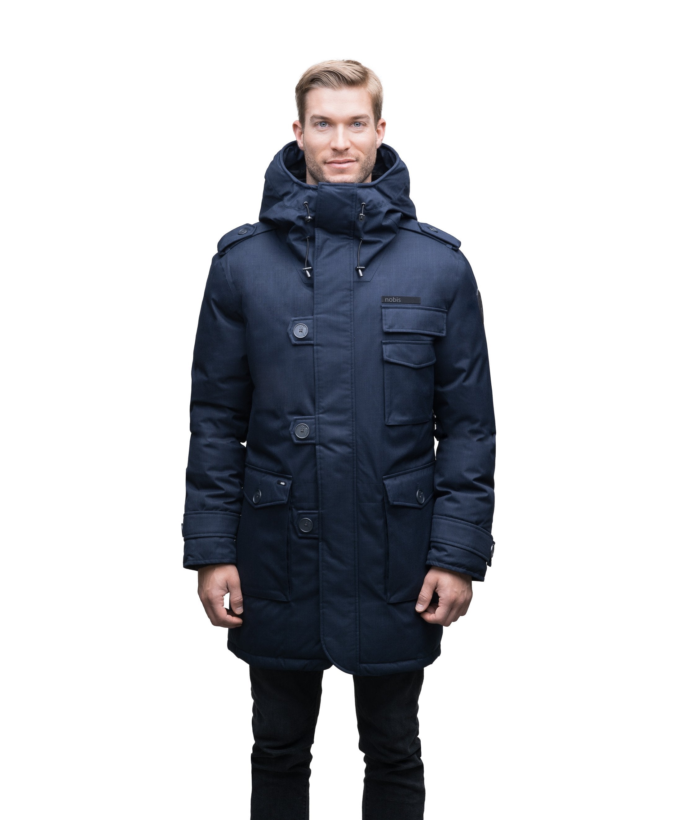 Men's down parka sale on sale