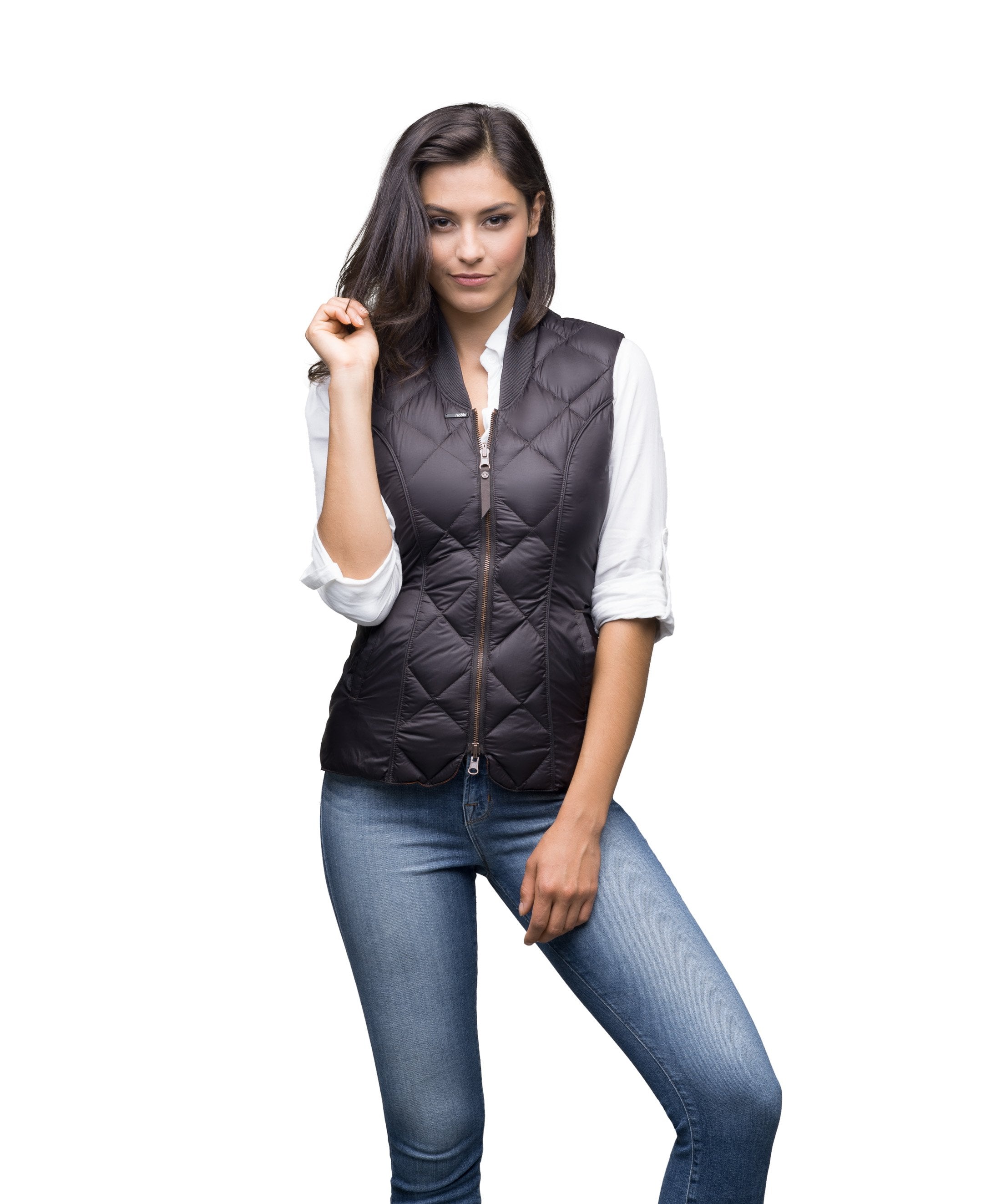 Reversible Quilted Vest-