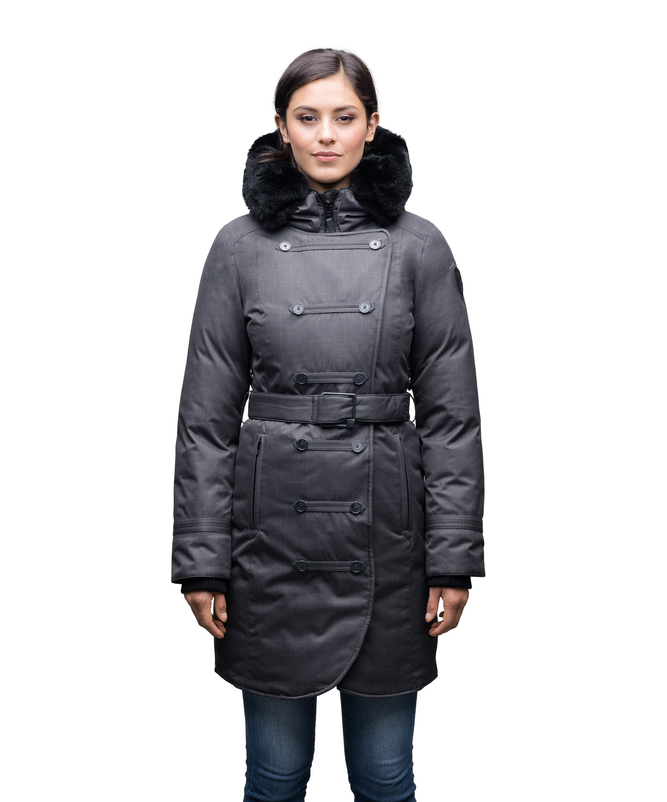 Ursula Women's Double Breasted Coat – Nobis - Canada