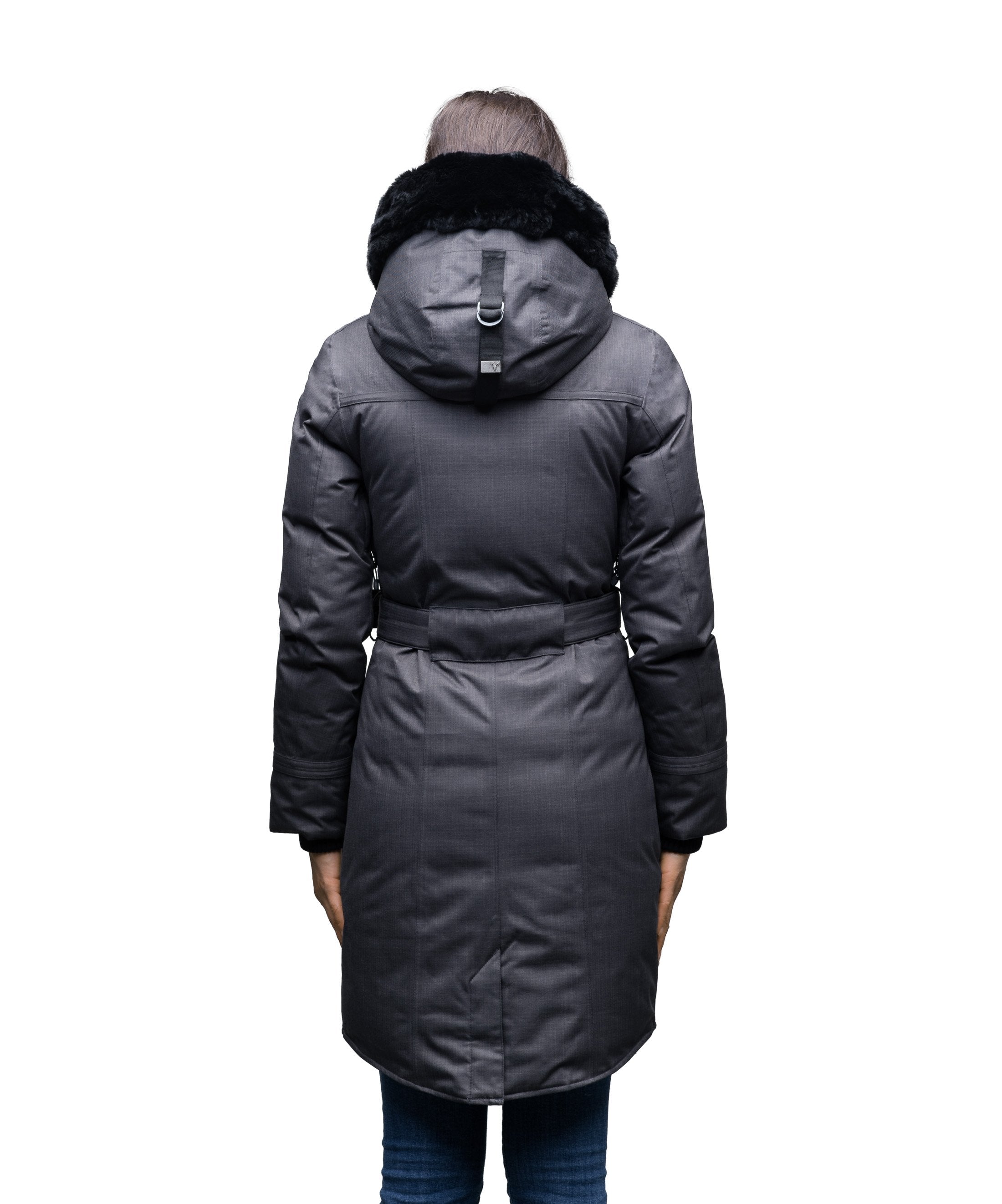 Ursula grey shop padded coat