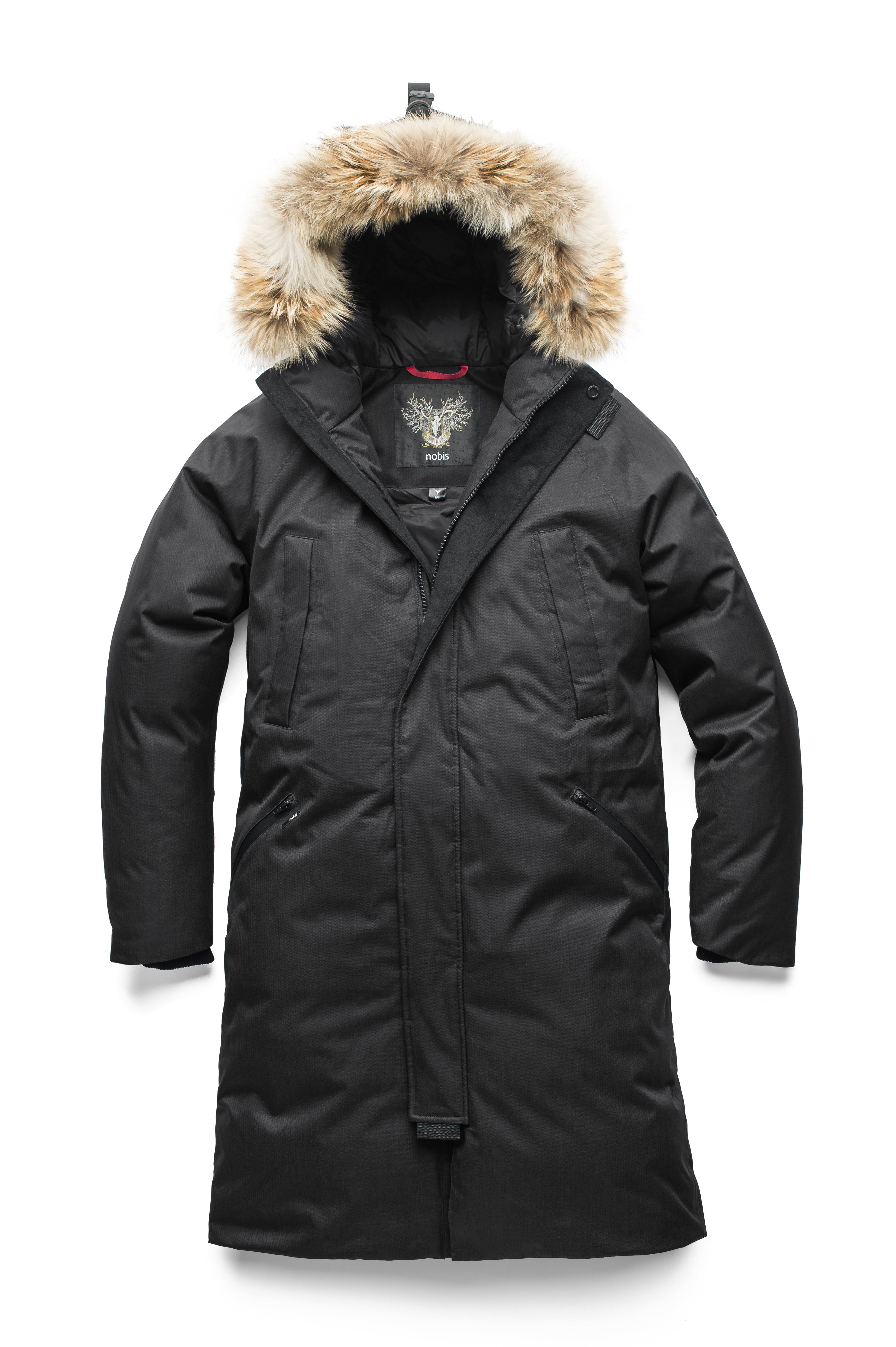 New look traditional 2025 parka jacket in black