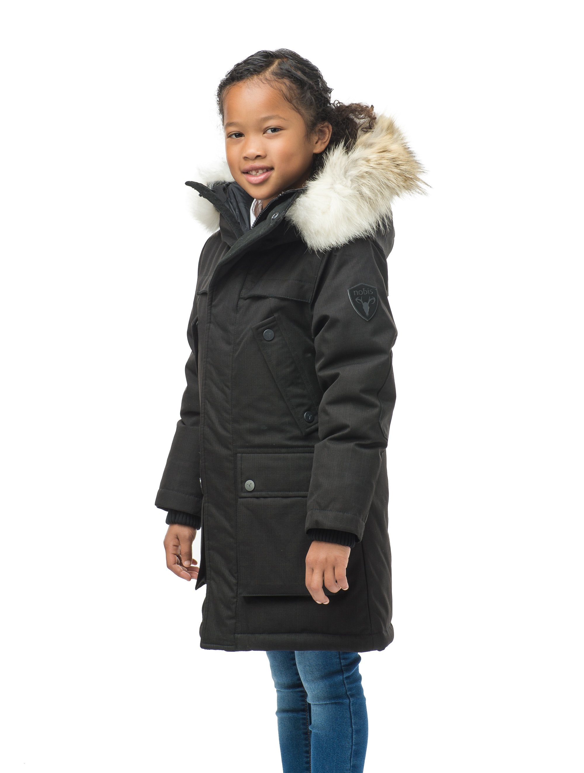 Boys long clearance parka