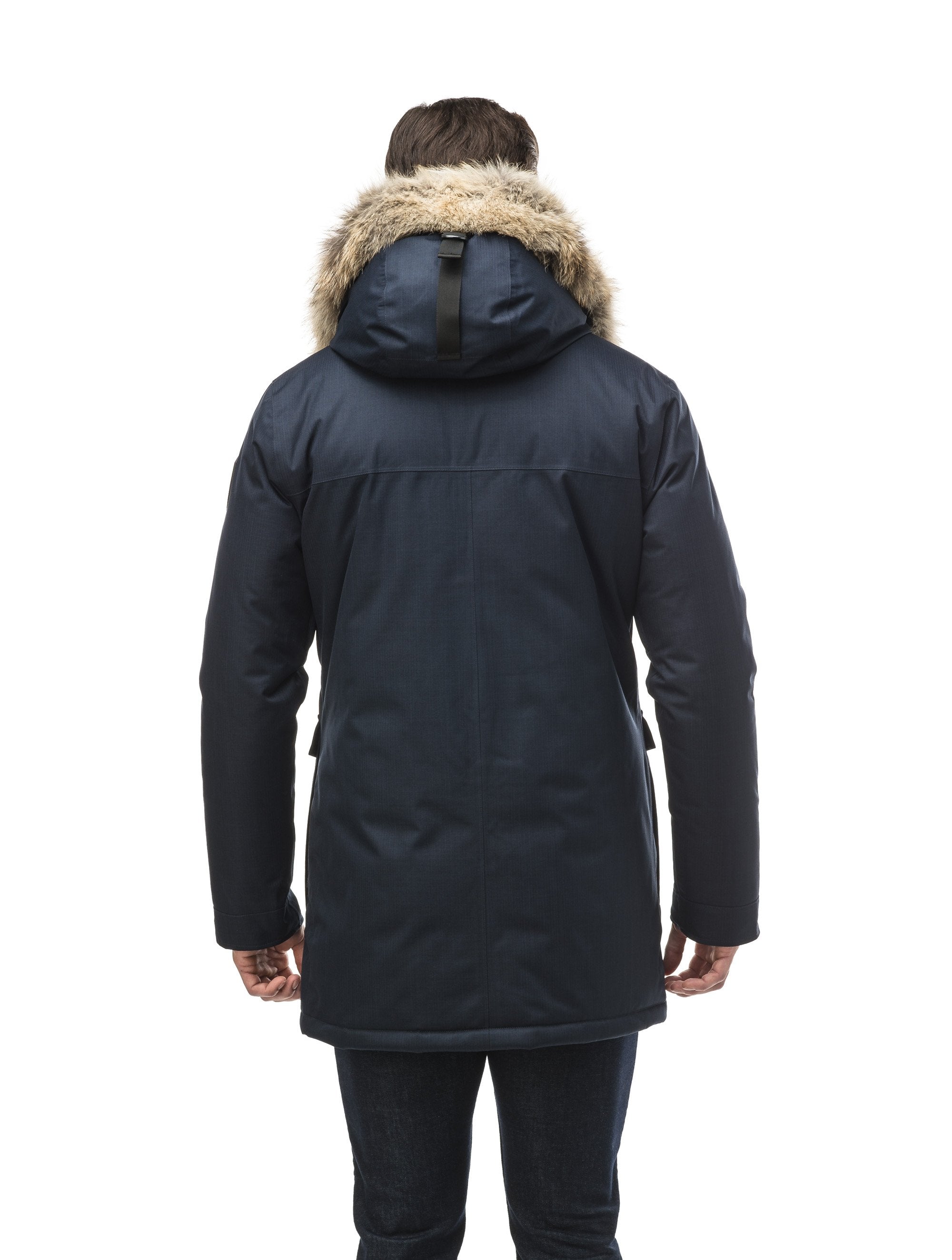 Navy parka coat outlet mens