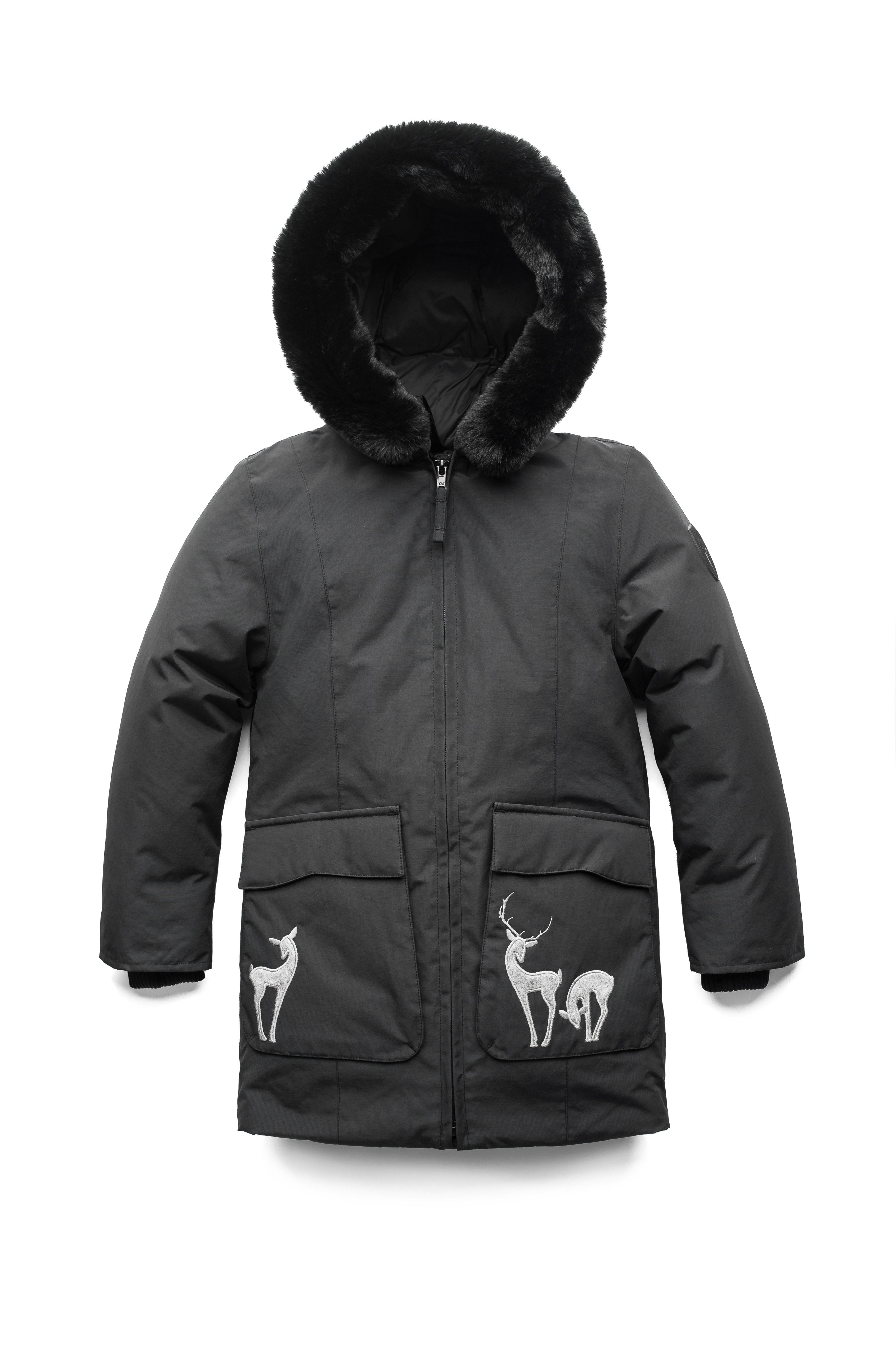 Kids black outlet parka